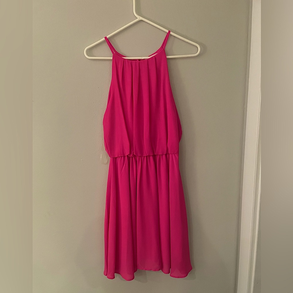 Pink summer dress